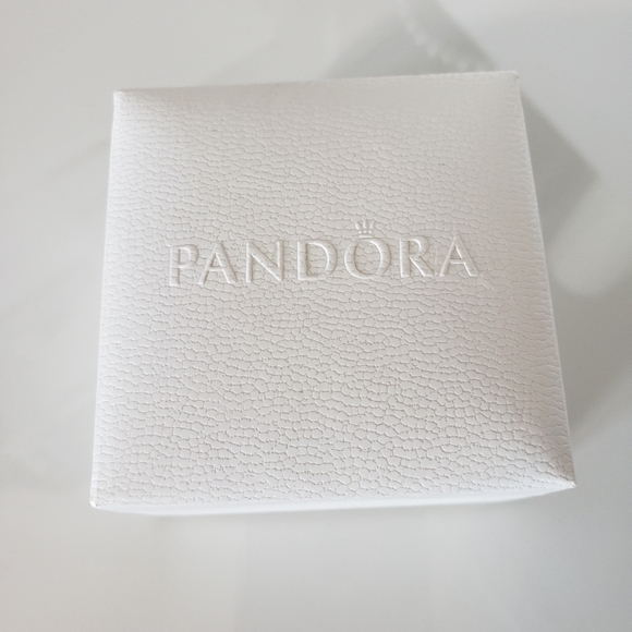 Pandora Ale .925 Silver Clasp Choker Leather Braided Blush Pink Boho Chic - Picture 8 of 9